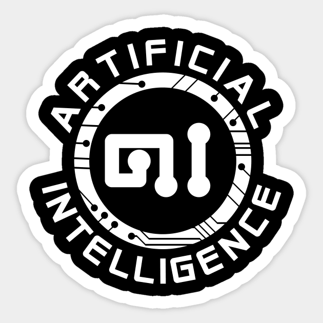 Artificial  Intelligence Sticker by jazzworldquest